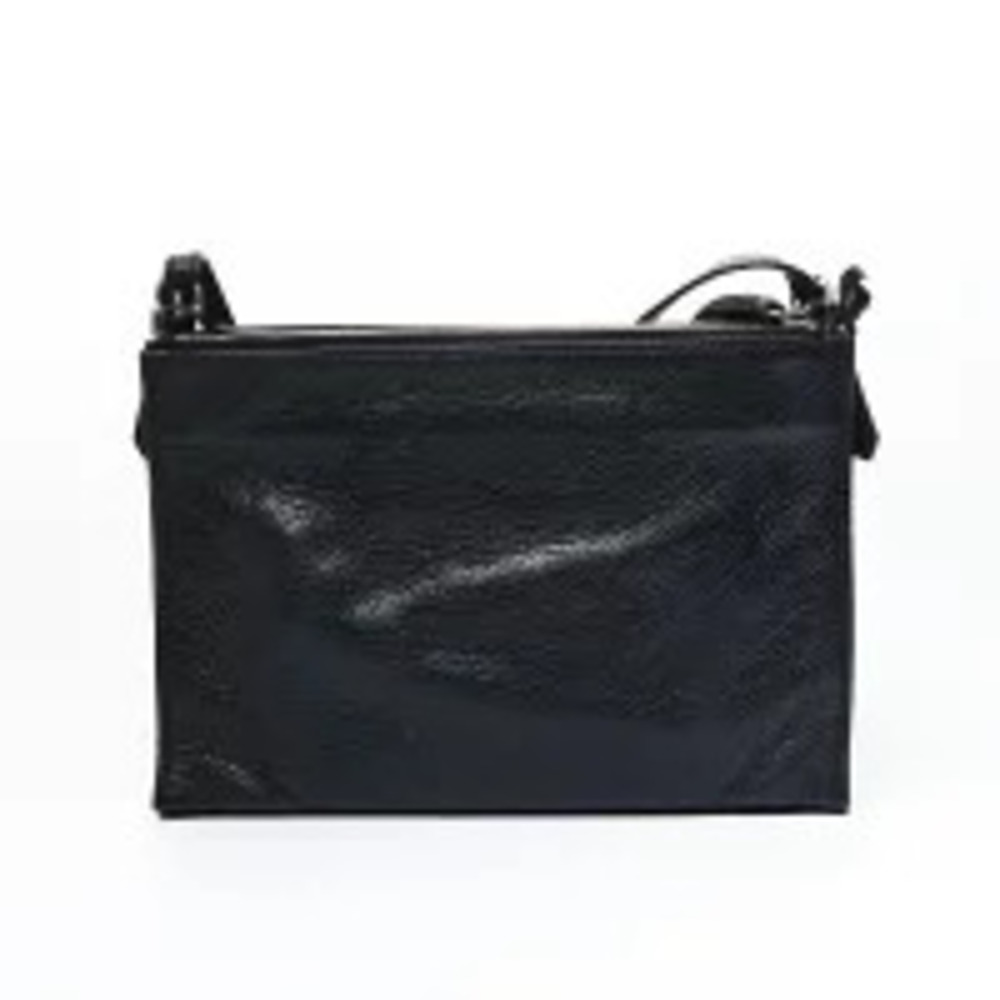 Balenciaga Letter XS Leather Shoulder Bag Black - Picture 6 of 13